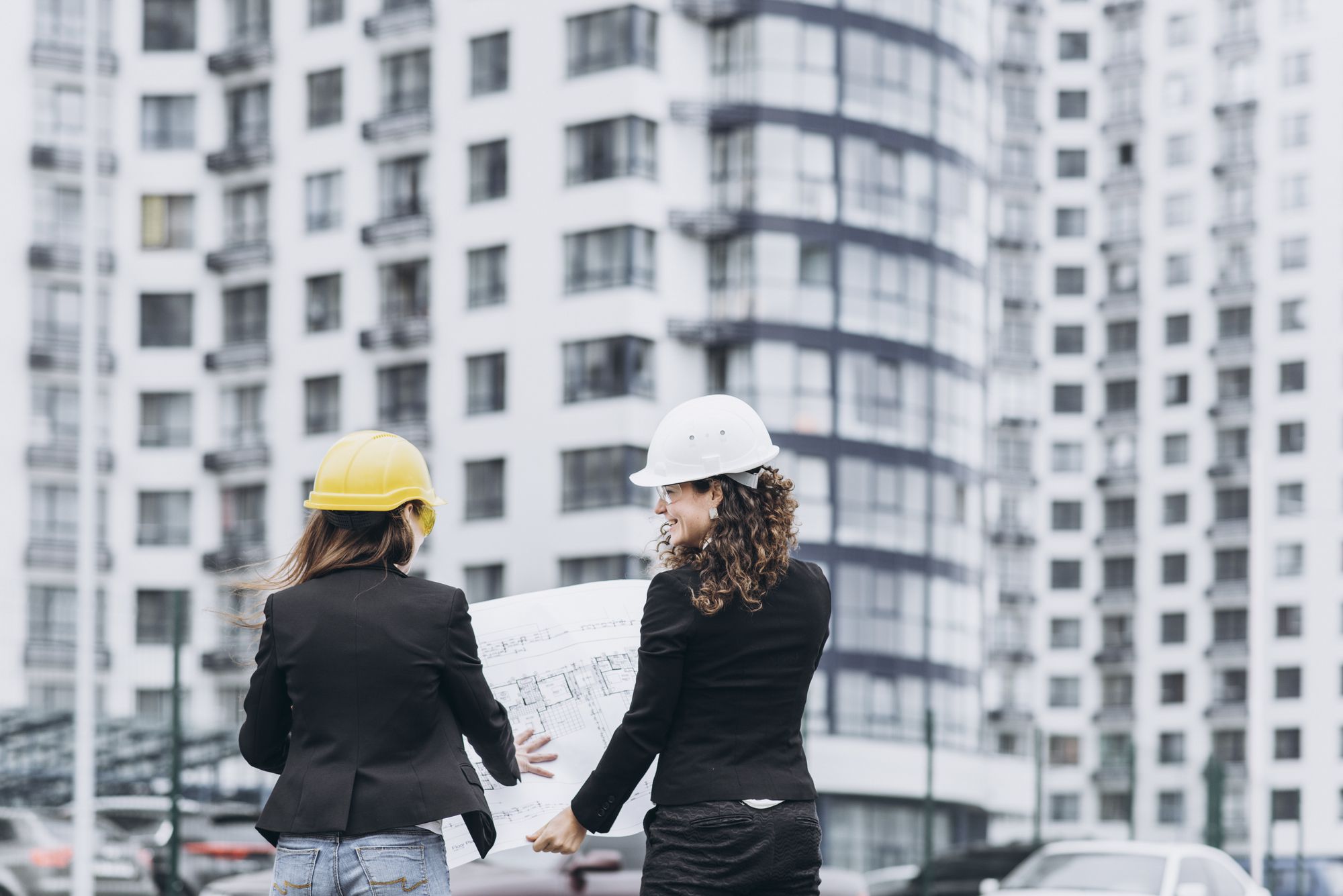 construção de apartamentos